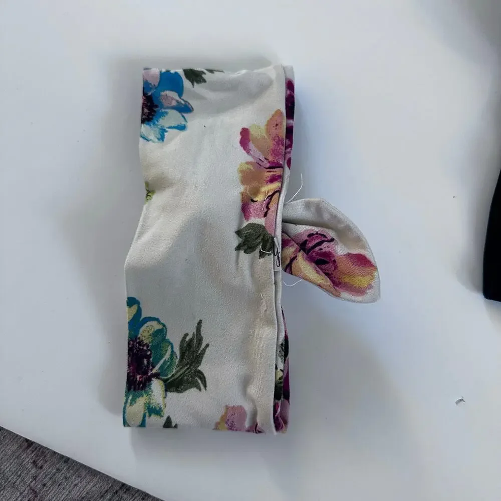 Eyee Kids Headband Bundle - Green Velvet & Floral